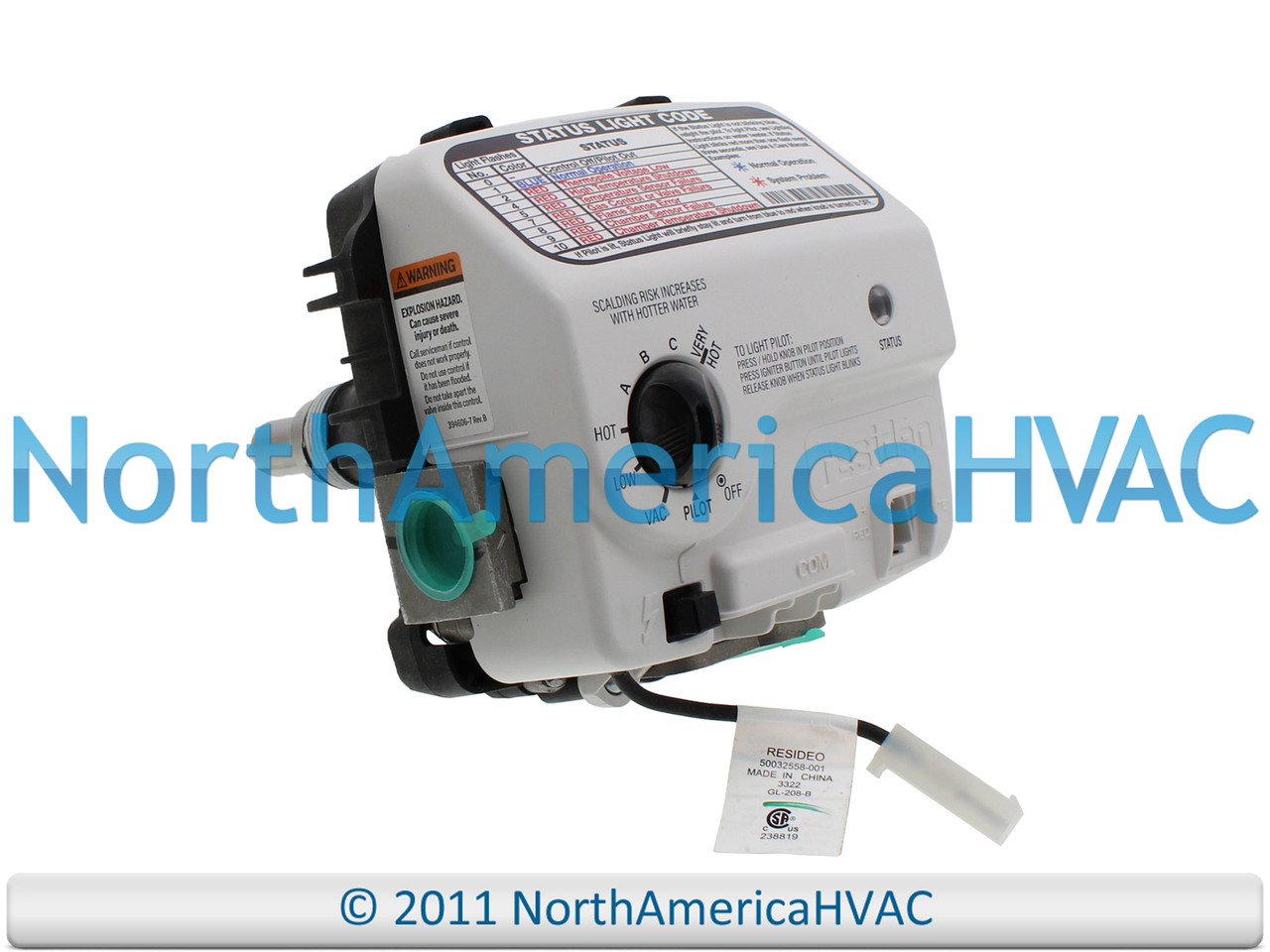 OEM Rheem Ruud Richmond Vanguard Water Heater Natural Gas